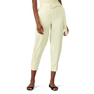 Proenza Schouler White Label Rumpled Pique Flare Wide Leg Pants Size 6